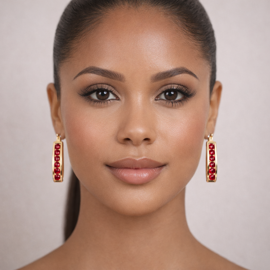 Leona Earrings Gold Plated