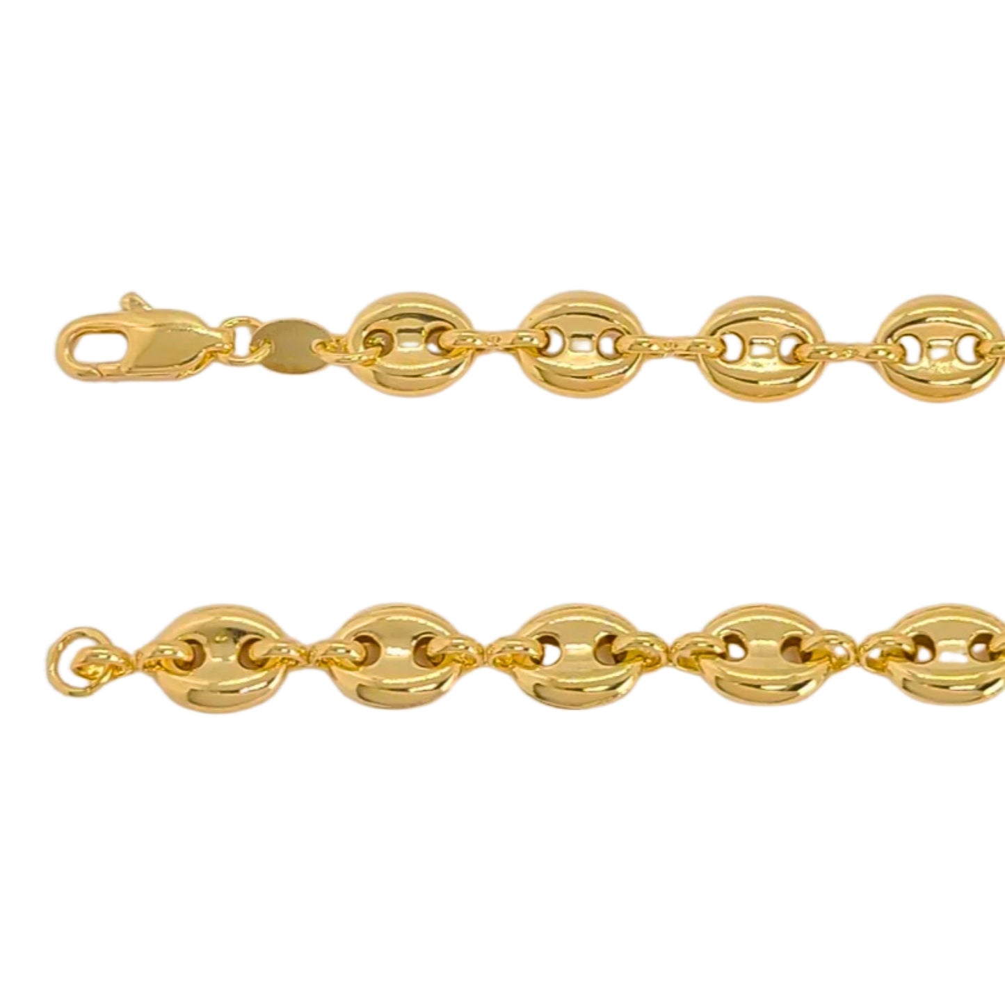 Hollow Puff Mariner Link Chain-8mm