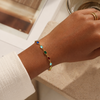 Zari Multi Color 18k Gold Filled Bracelet