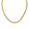 Emma Heart Link 18k Gold Filled Necklace