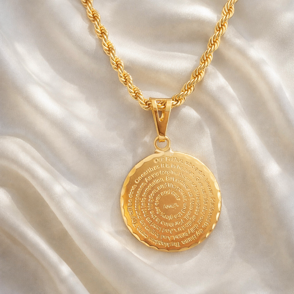 Grace Pendant Necklace-18k Gold Filled