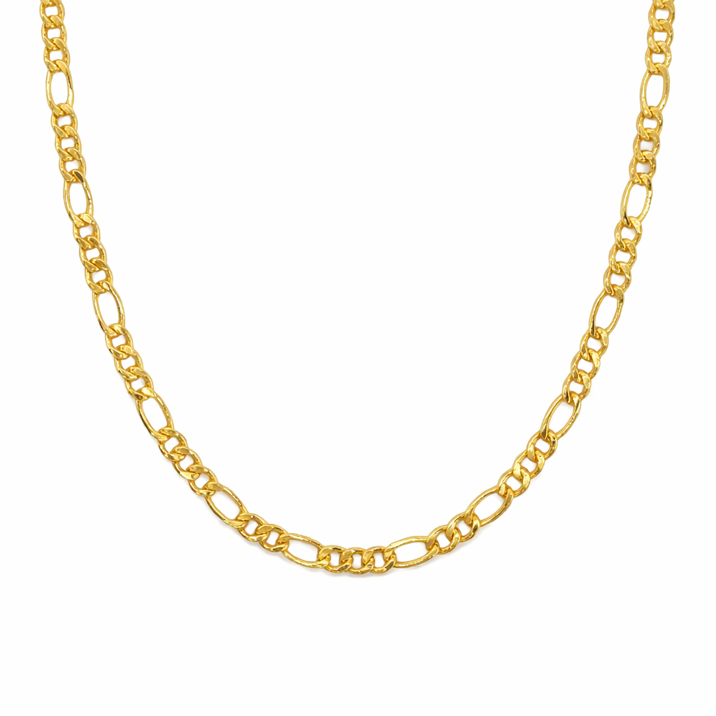 Figaro Link 18k Gold Filled Chain