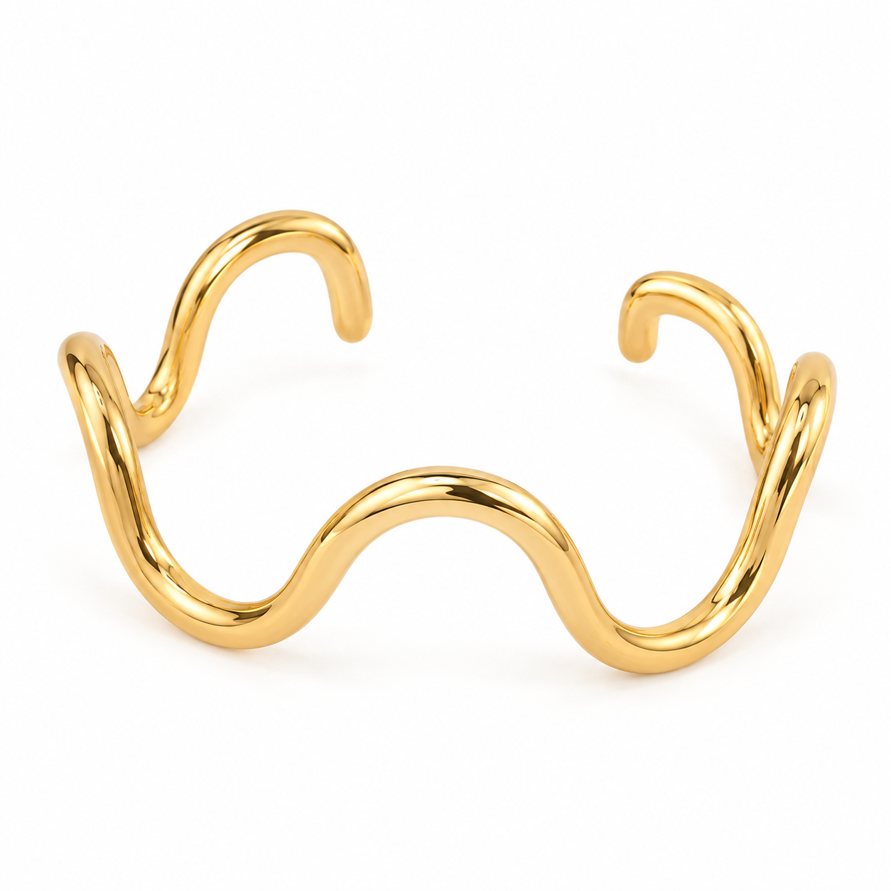 Delani Gold Plated Bangle