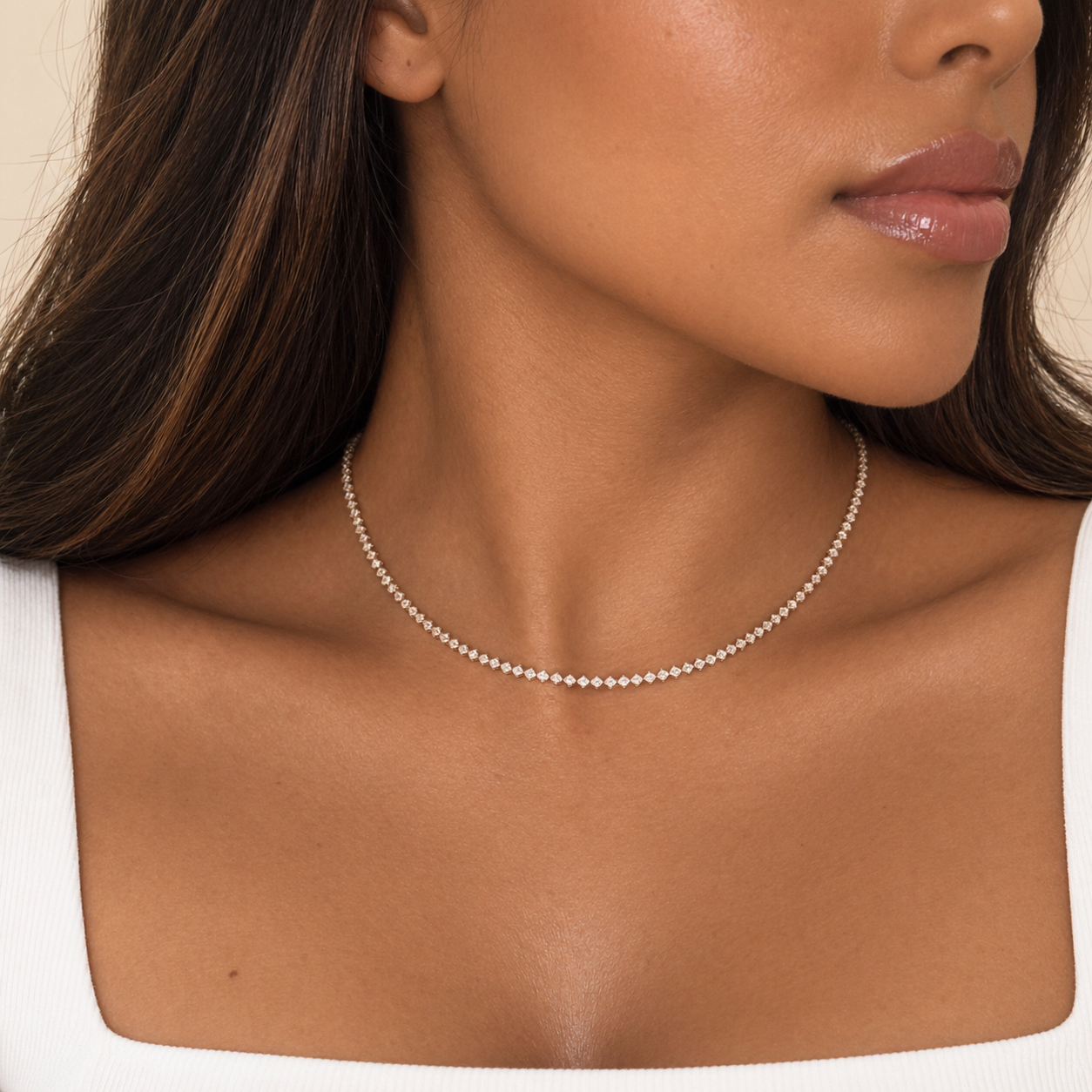 Opulence Tennis Necklace