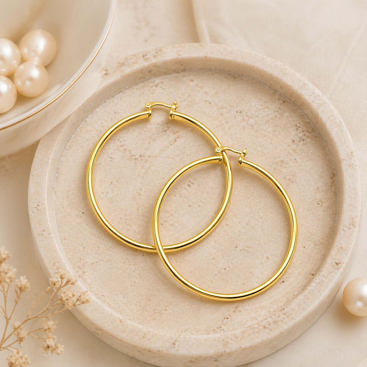 Tina Earrings-18k Gold Filled