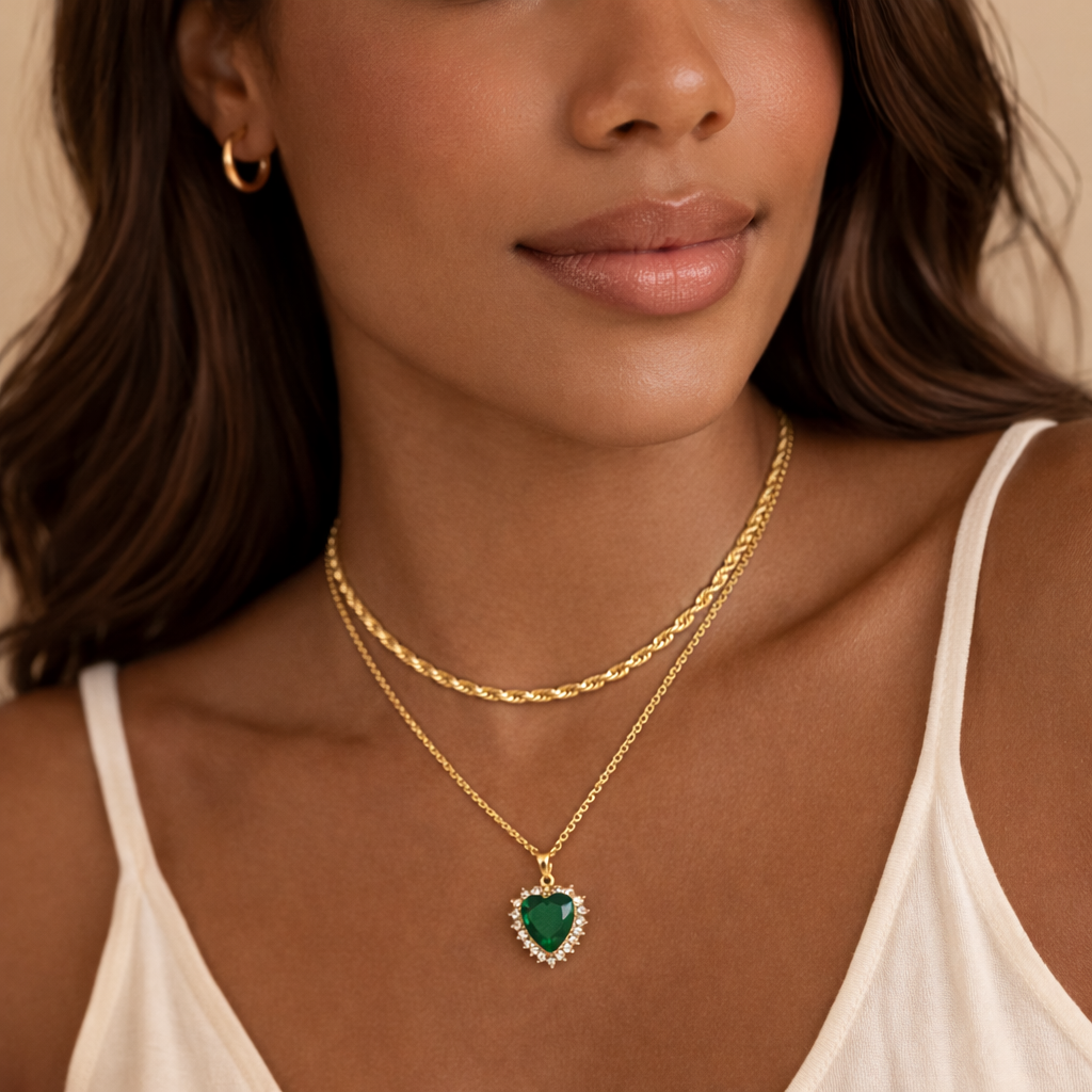 Carrie 18k Gold Filled Pendant Necklace