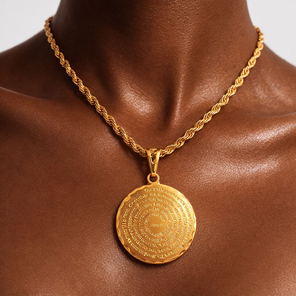 Grace Pendant Necklace-18k Gold Filled