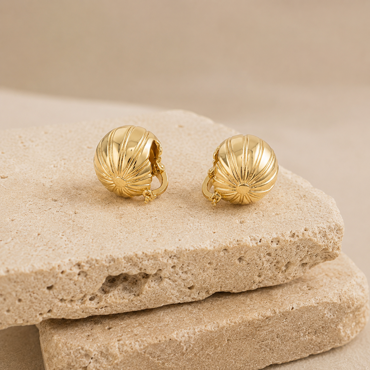 Valerie Gold Plated Earrings