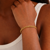 Cuban Link 18k Gold Filled Bracelet