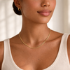 Curb Link 18k Gold Filled Chain