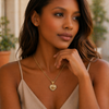 Heart of Gold MOM 18k Gold Filled Necklace