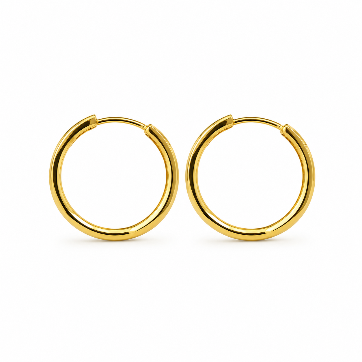 Blair Gold Plated Hoop Earrings