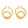 Nova Gold Plated Earrings
