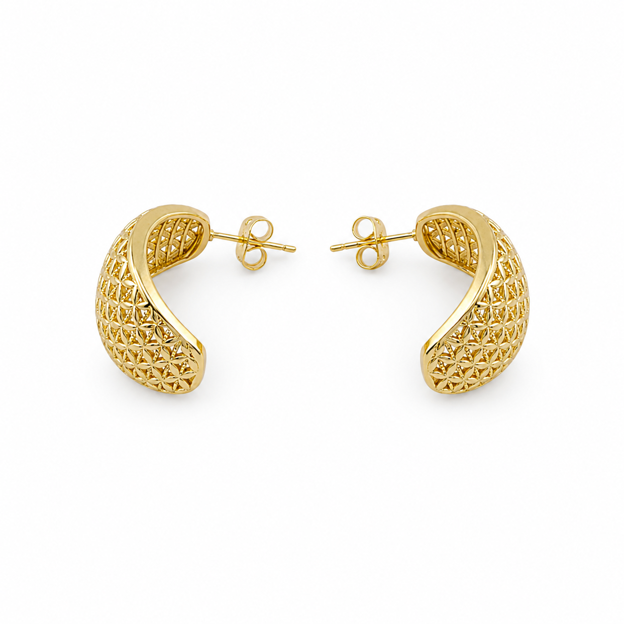 Alina Gold Plated Earrings