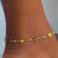 Forever Heart Link Anklet