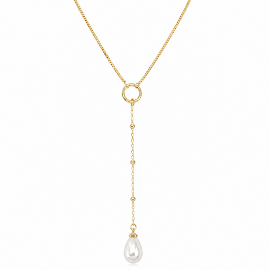 Isla Pearl Drop Necklace