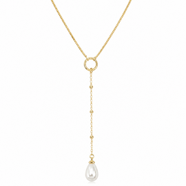 Isla Pearl Drop Necklace