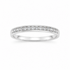 Toni CZ Band Sterling Silver Ring