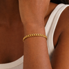 Cuban Link 18k Gold Filled Bracelet