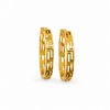 Blair Gold Plated Hoop Earrings