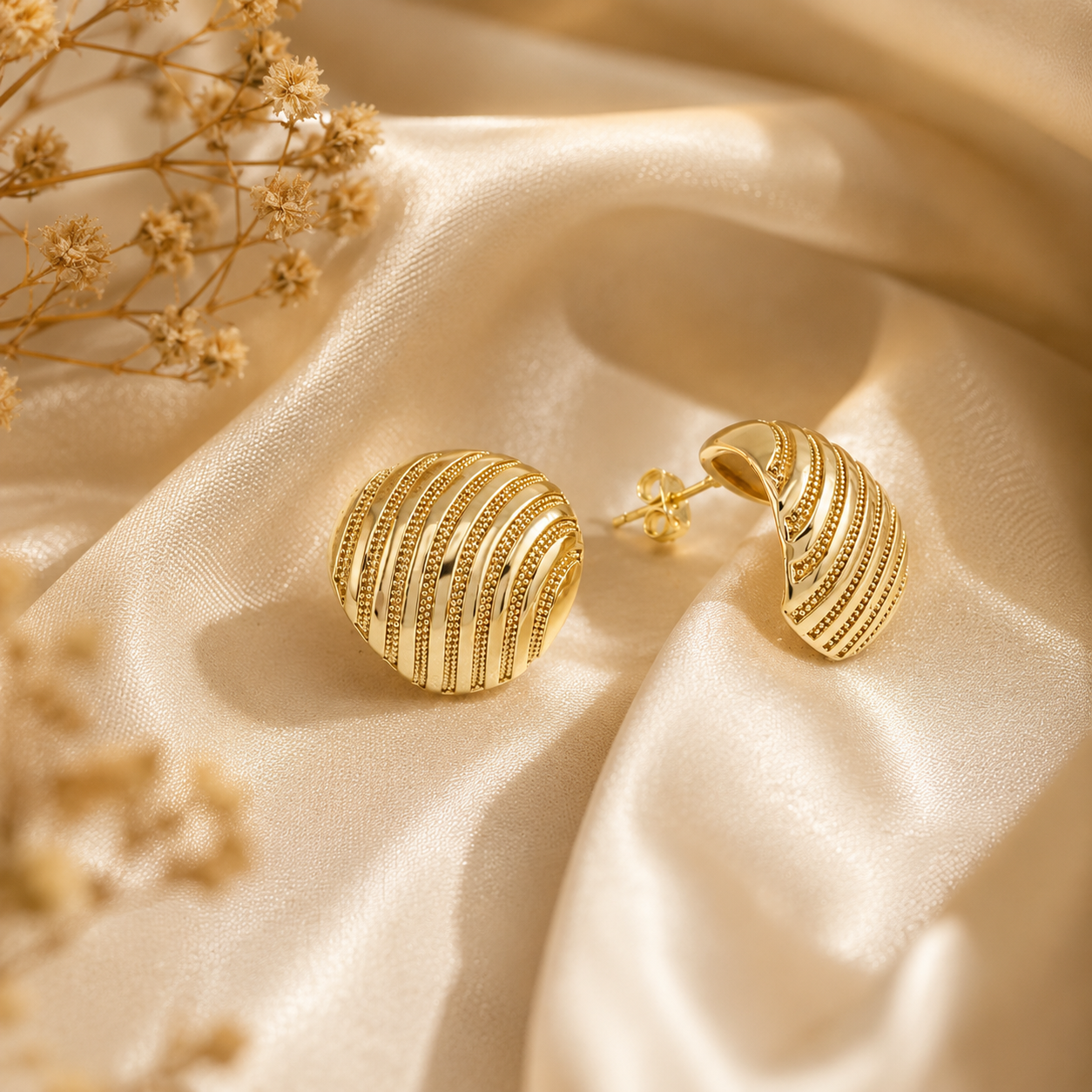 Amara Gold Plated Earrings