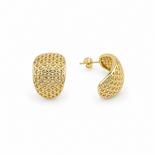 Alina Gold Plated Earrings