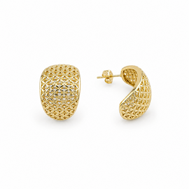 Alina Gold Plated Earrings