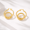 Nova Gold Plated Earrings