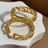 Sienna Gold Plated Hoop Earrings