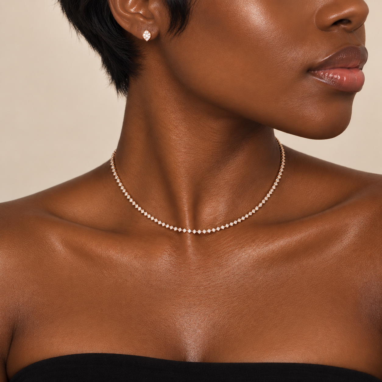 Opulence Tennis Necklace