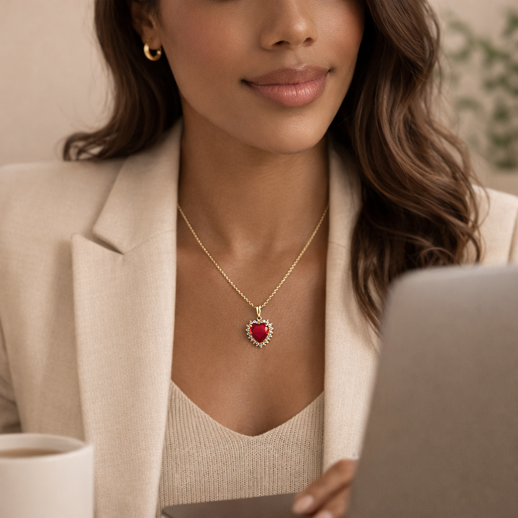 Carrie 18k Gold Filled Pendant Necklace