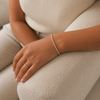 Diamond Dew Tennis 18k Gold Filled Bracelet