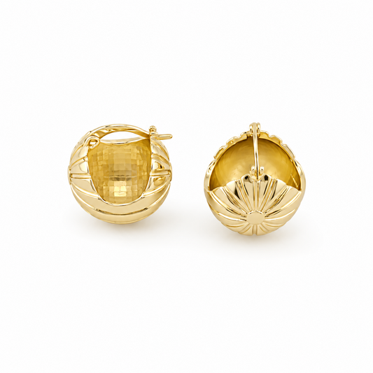 Valerie Gold Plated Earrings