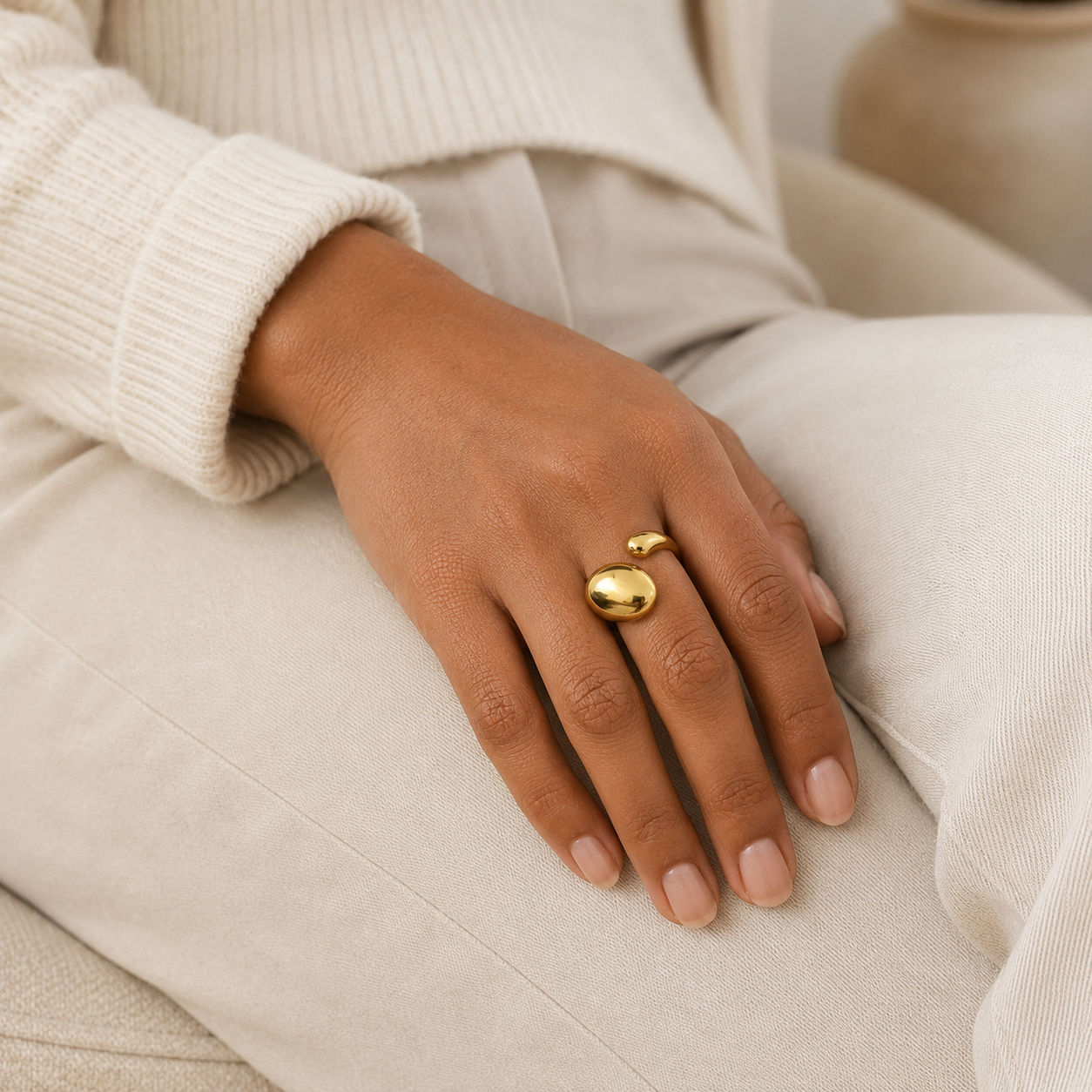 Tear Drop Ring