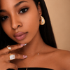 Torie Chunky Gold Plated Teardrop Earrings