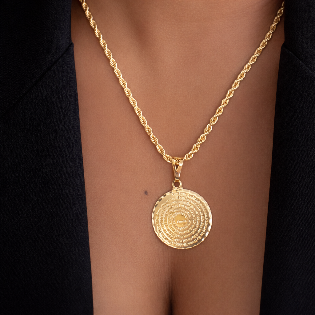 Grace Pendant Necklace-18k Gold Filled