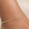 Emma Heart Link Gold Filled Anklet