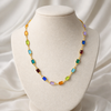 Zari Multicolor 18k Gold Filled Necklace