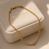 Vera Wheat Link Gold Filled Anklet