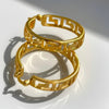 Sienna Gold Plated Hoop Earrings