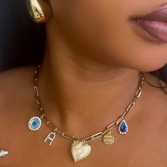 Cherish Me Custom Charm Necklace