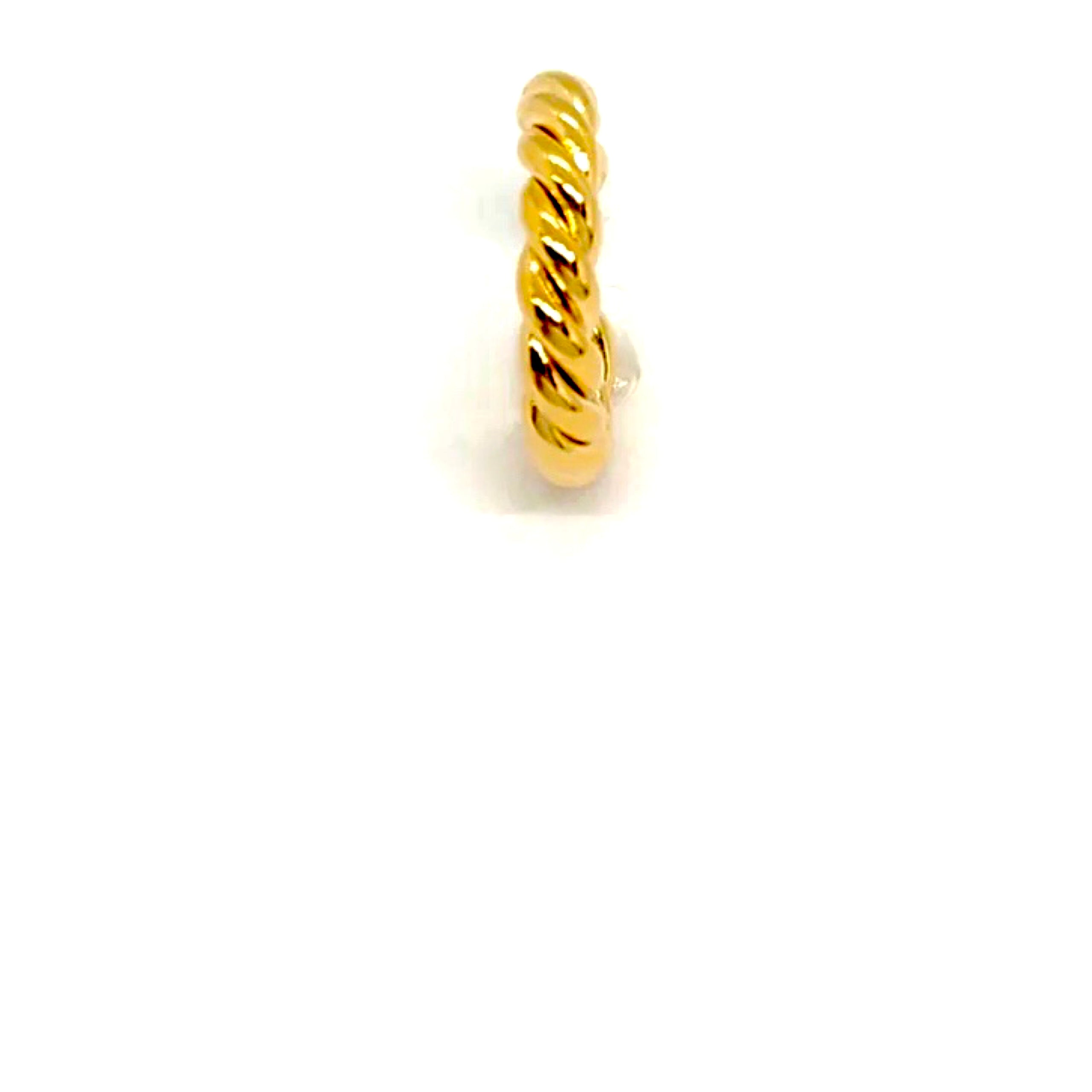 Giselle Twisted Cuff Earring