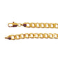 Cuban Link Anklet-18k Gold Filled