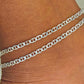 Mariner Link Anklet-925 Sterling Silver-3.5mm