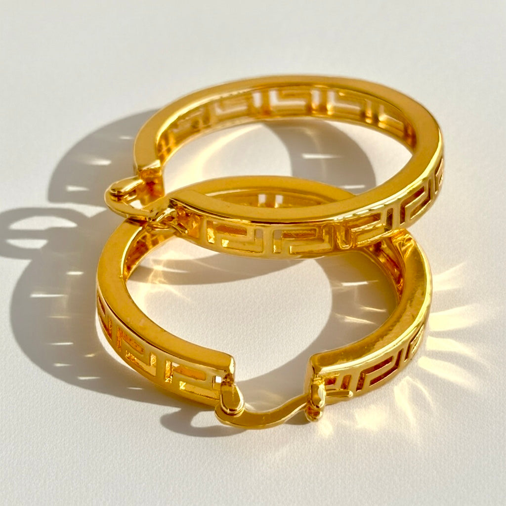 Camille Hoop Earrings