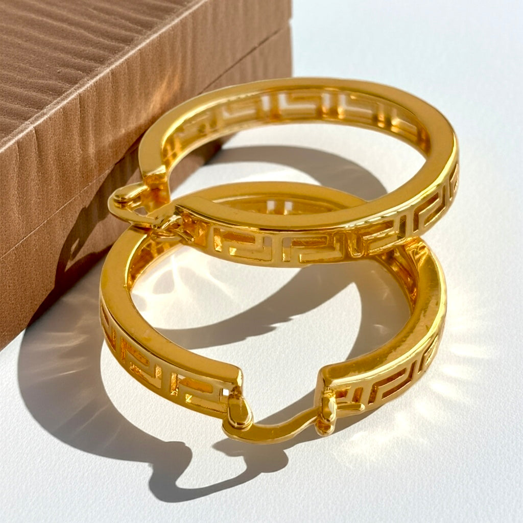 Camille Hoop Earrings