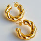 Elena Hoop Earrings