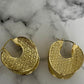 Maya Gold Plated Hoop Earrings