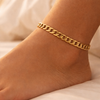 Thia Curb Link Gold Filled Anklet