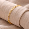 Rolo Paper Clip Link Gold Filled Anklet